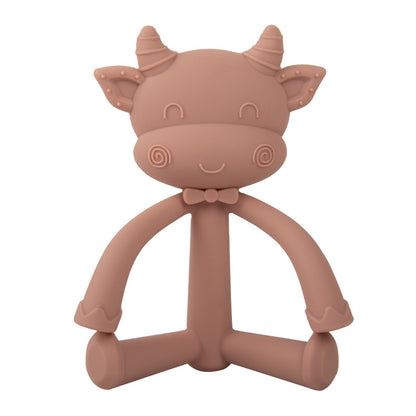 Silicone Baby Teether Cow and Sheep Shapes for Infant 8