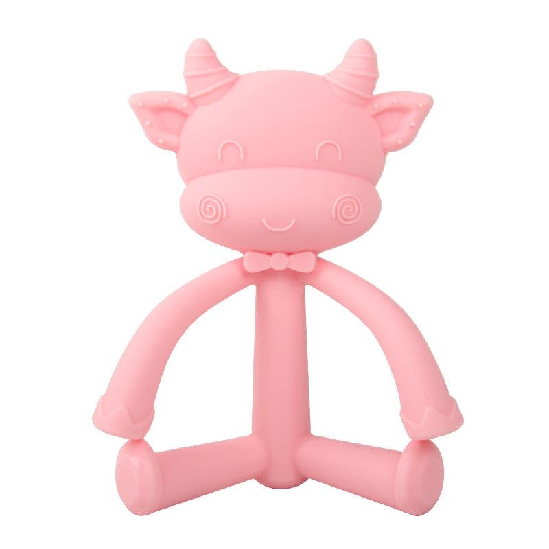 Silicone Baby Teether Cow and Sheep Shapes for Infant 9