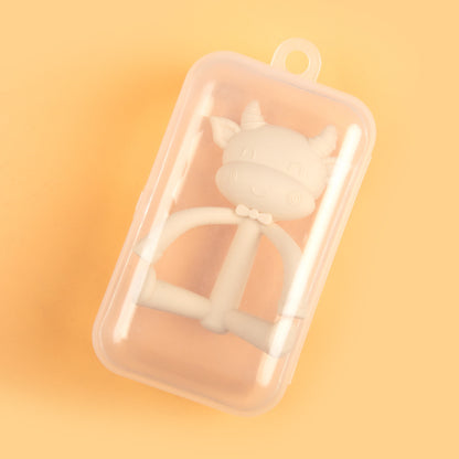 Silicone Baby Teether Cow and Sheep Shapes for Infant 11