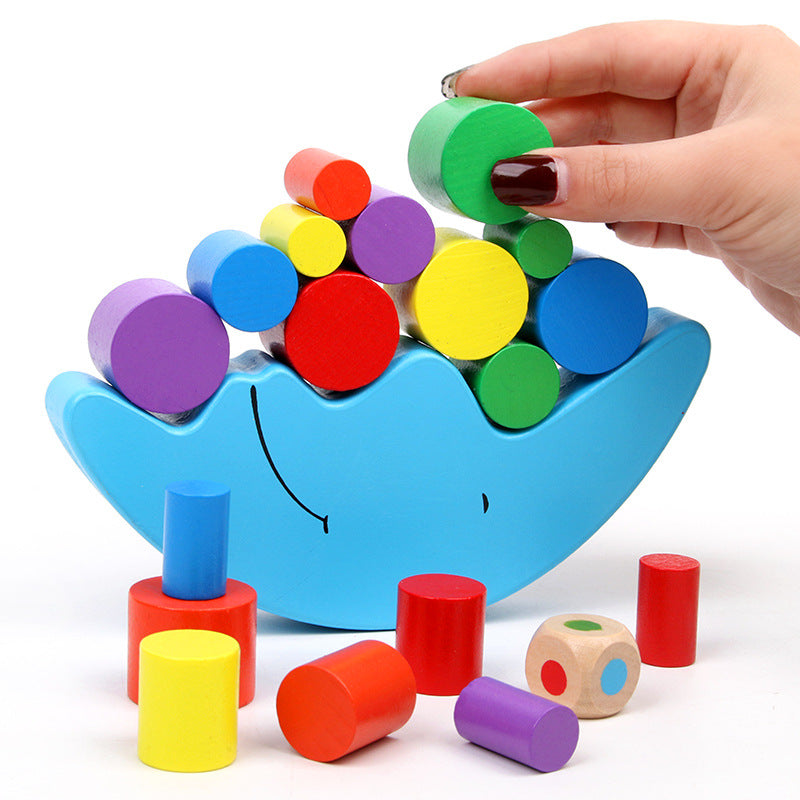 Wooden Balance Building Blocks Educational Toy for Kids 2