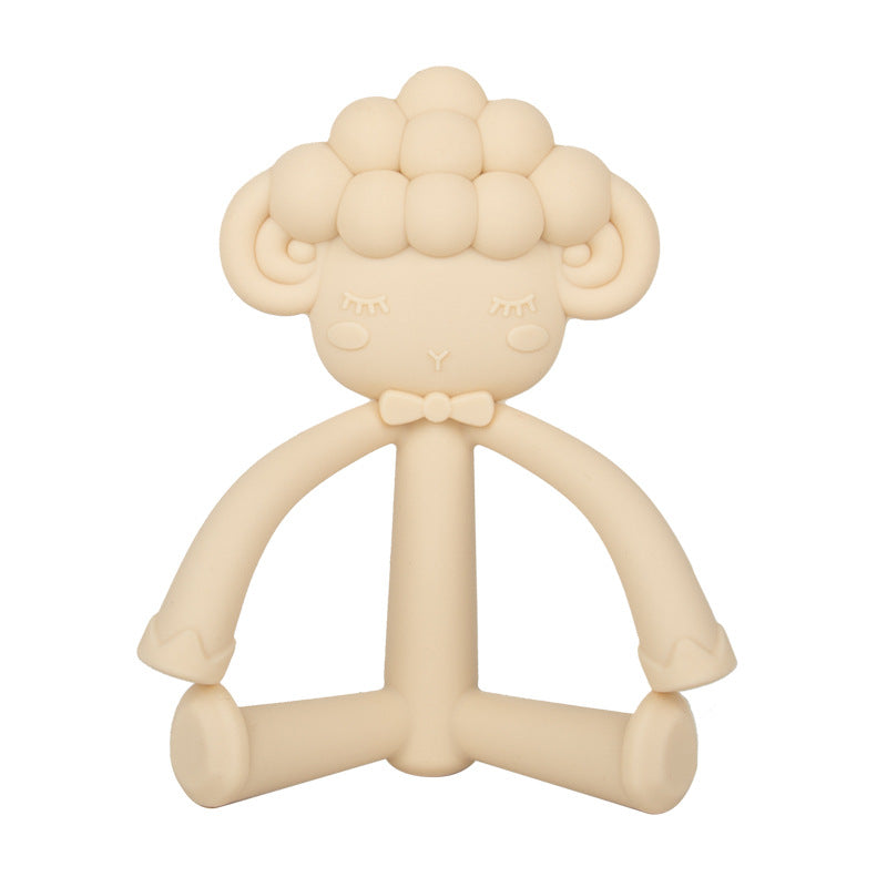 Silicone Baby Teether Cow and Sheep Shapes for Infant 19