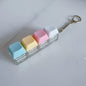Plastic Keychain Button Mechanical Key Keyboard Fidget Toy 6