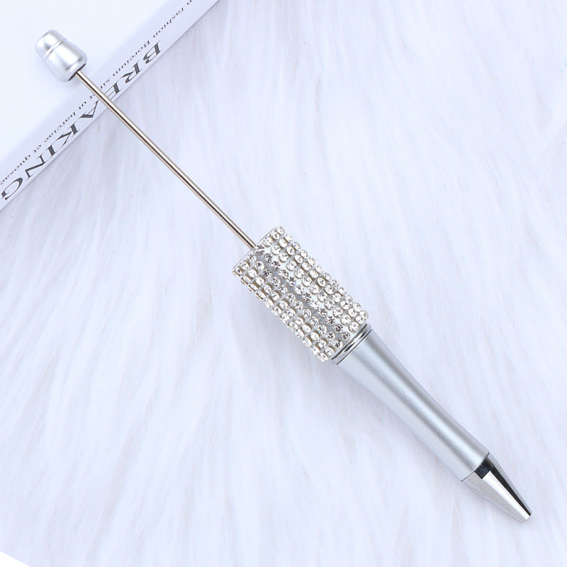 Rhinestones Colored Beadable Ballpoint Pens DIY Craft Supplies 24