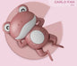 Plastic Wind Up Frog Swimming Bath Toy for Kids 3