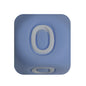 12mm Number Cube Square Star Heart Silicone Beads Blue 0