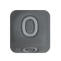 12mm Number Cube Square Star Heart Silicone Beads Grey 0