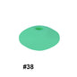 50pcs 12mm Silicone Flat Spacer Beads Solid Color Matte Finish 102