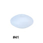 50pcs 12mm Silicone Flat Spacer Beads Solid Color Matte Finish 105