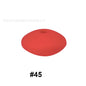50pcs 12mm Silicone Flat Spacer Beads Solid Color Matte Finish 109