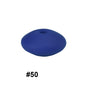 50pcs 12mm Silicone Flat Spacer Beads Solid Color Matte Finish 114