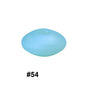 50pcs 12mm Silicone Flat Spacer Beads Solid Color Matte Finish 10