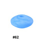 50pcs 12mm Silicone Flat Spacer Beads Solid Color Matte Finish 18