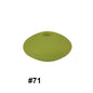 50pcs 12mm Silicone Flat Spacer Beads Solid Color Matte Finish 27