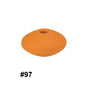 50pcs 12mm Silicone Flat Spacer Beads Solid Color Matte Finish 53