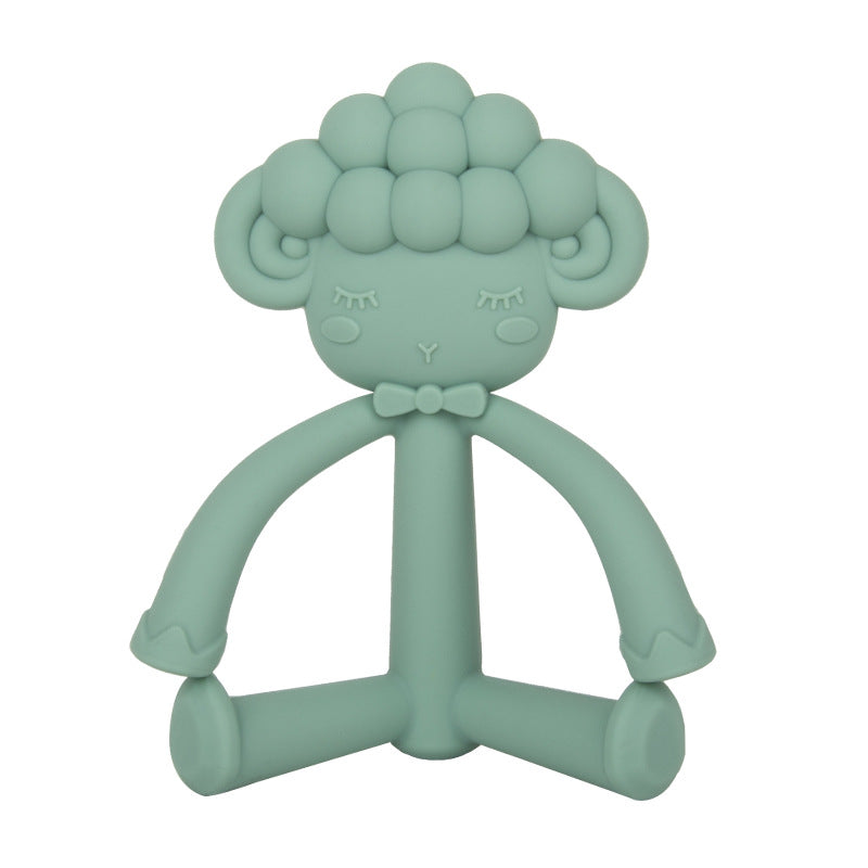 Silicone Baby Teether Cow and Sheep Shapes for Infant 18