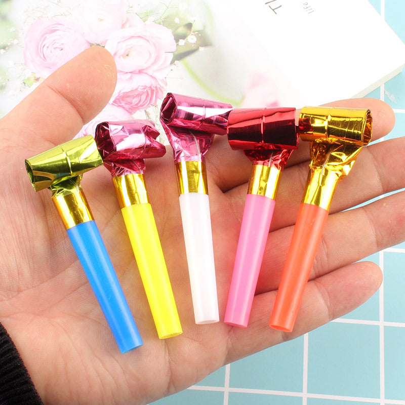 Party Blower Noisemaker Blowout Toy 100pcs Party Favor Set 2