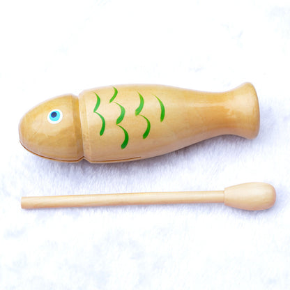 Wooden Chinese Block Percussion Musical Instrument Educational Toy 7
