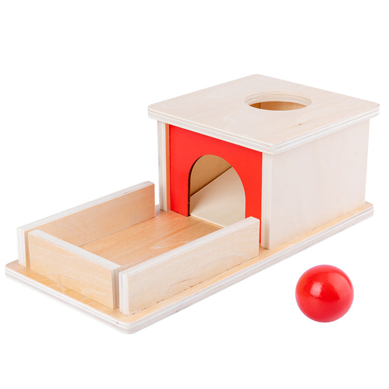 Wooden Montessori Toys Permanent Target Box for Toddlers