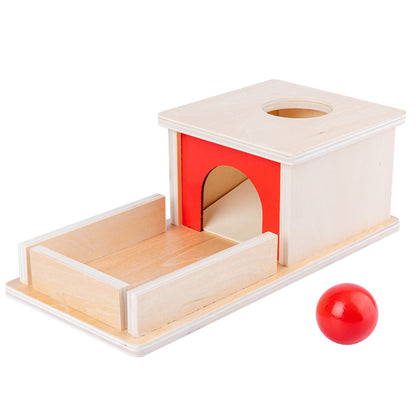 Wooden Montessori Toys Permanent Target Box for Toddlers