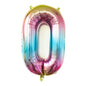 32-Inch Number Foil Balloons Party Decoration 5pcs 6