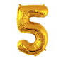 32-Inch Number Foil Balloons Party Decoration 5pcs 21
