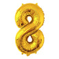 32-Inch Number Foil Balloons Party Decoration 5pcs 24