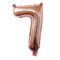 32-Inch Number Foil Balloons Party Decoration 5pcs 43