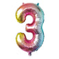 32-Inch Number Foil Balloons Party Decoration 5pcs 9