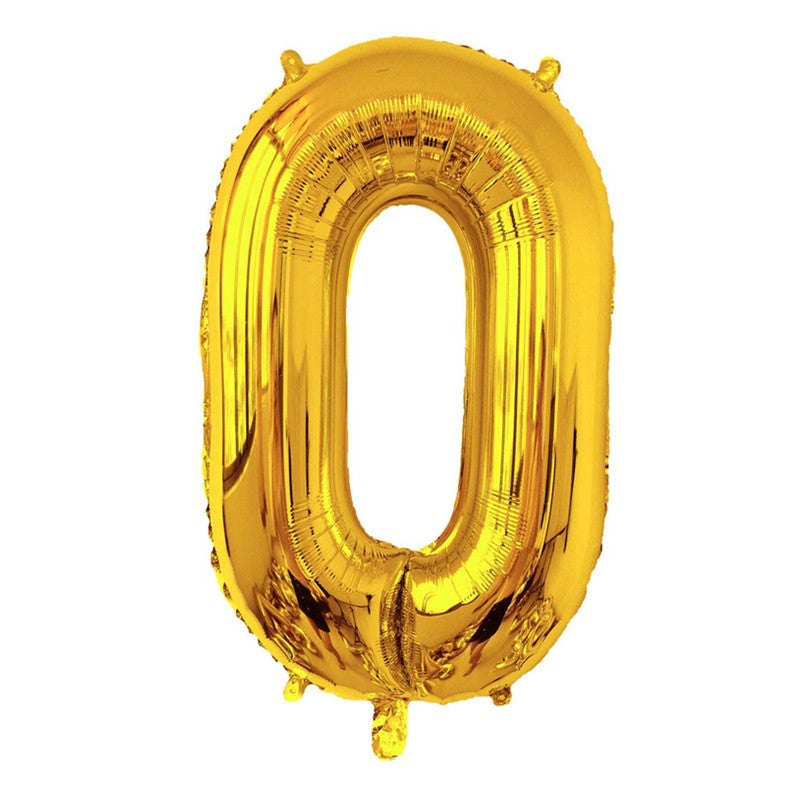 32-Inch Number Foil Balloons Party Decoration 5pcs 16