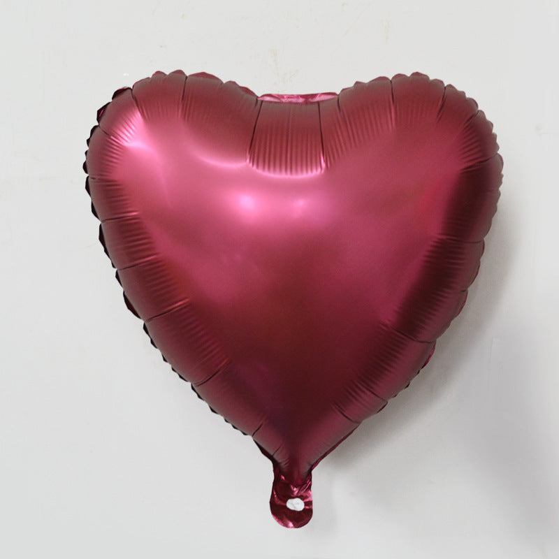 18 Inch Heart Foil Balloons Wedding Valentine'S Day Decoration 50pcs 24