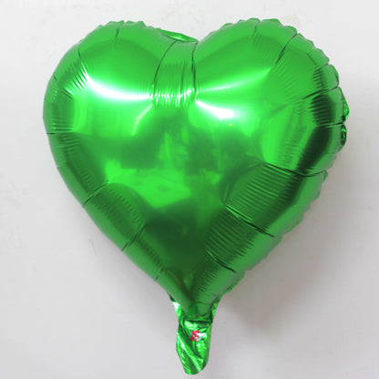18 Inch Heart Foil Balloons Wedding Valentine'S Day Decoration 50pcs 10