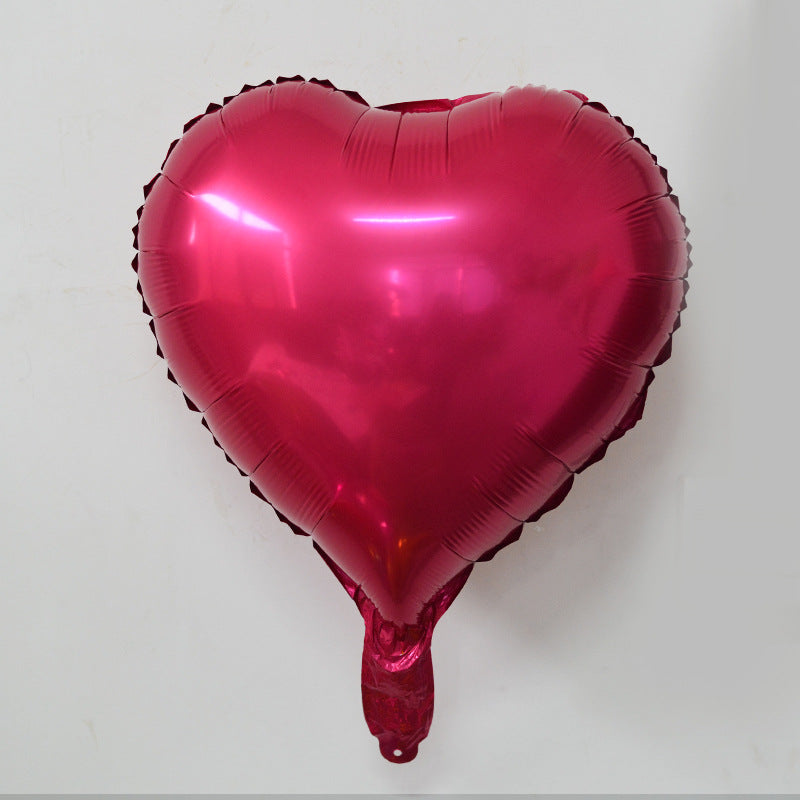 18 Inch Heart Foil Balloons Wedding Valentine'S Day Decoration 50pcs 26