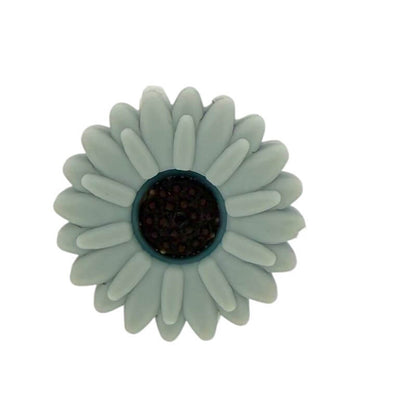 20Pcs Silicone Focal Beads Daisy Sunflower Front Facing Design 32