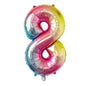 32-Inch Number Foil Balloons Party Decoration 5pcs 14
