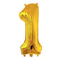 32-Inch Number Foil Balloons Party Decoration 5pcs 17