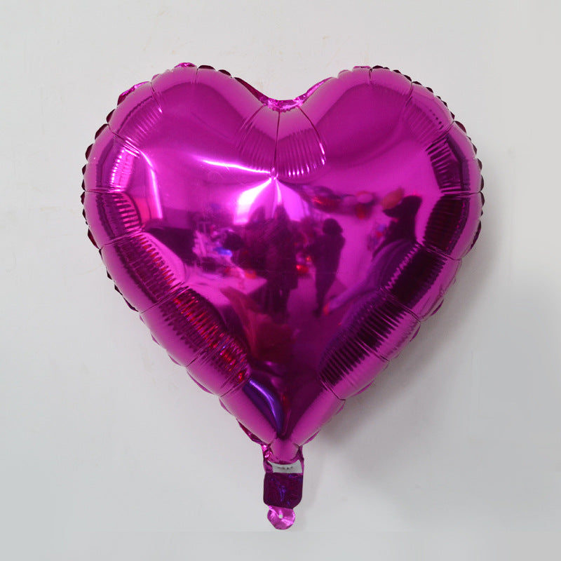 18 Inch Heart Foil Balloons Wedding Valentine'S Day Decoration 50pcs 12