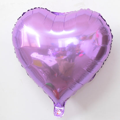 18 Inch Heart Foil Balloons Wedding Valentine'S Day Decoration 50pcs 15