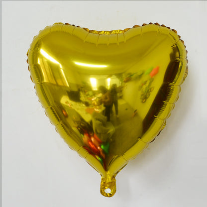 18 Inch Heart Foil Balloons Wedding Valentine'S Day Decoration 50pcs 9