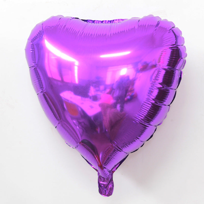 18 Inch Heart Foil Balloons Wedding Valentine'S Day Decoration 50pcs 16