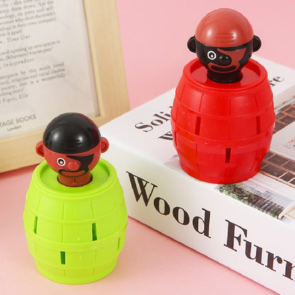 Pirate Barrel Pop Up Wind Up Toy Tabletop Novelty Toy 2