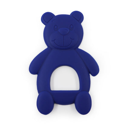 Silicone Bear Shaped Baby Teething Toy 9.2x6x0.6cm 11