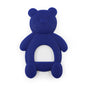 Silicone Bear Shaped Baby Teething Toy 9.2x6x0.6cm 11