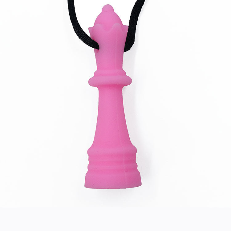 Silicone Teething Toy Crown Chess Piece Baby Teether 6