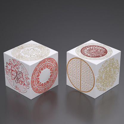 Plastic Zodiac Magic Fidget Cube Puzzle Toy 5.7cm 31