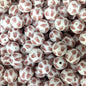 50pcs 15mm Coffee Cup Print Silicone Beads
