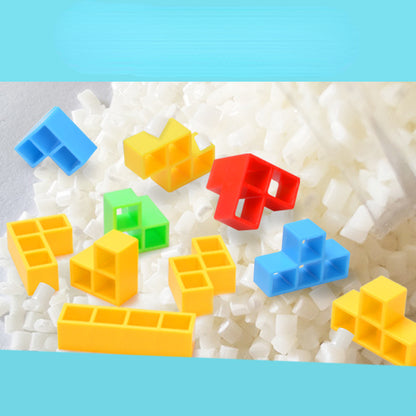 Plastic Building Blocks Tetris Style Educational Toy 3