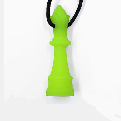Silicone Teething Toy Crown Chess Piece Baby Teether 7