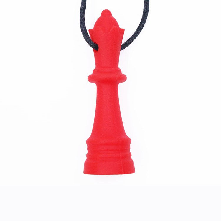 Silicone Teething Toy Crown Chess Piece Baby Teether 8