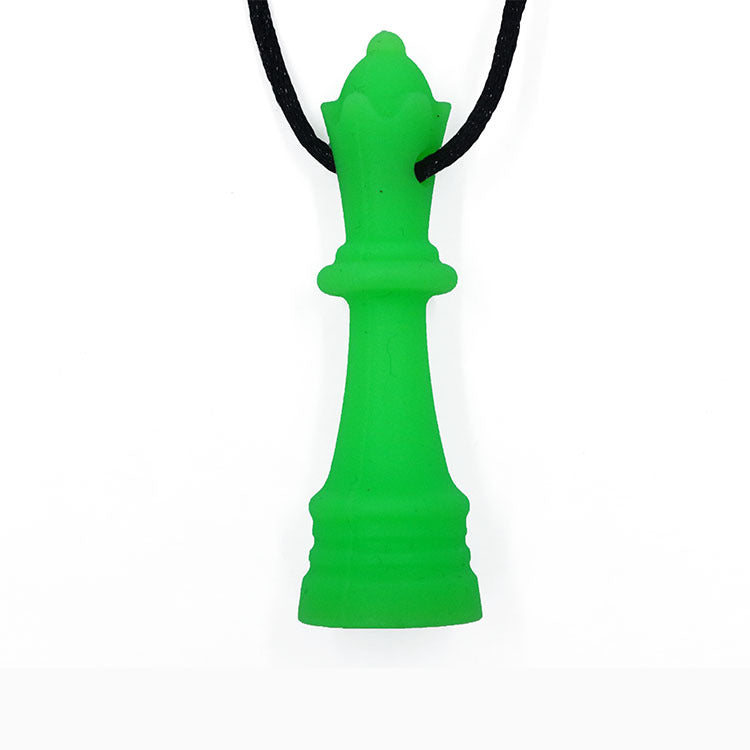Silicone Teething Toy Crown Chess Piece Baby Teether 10