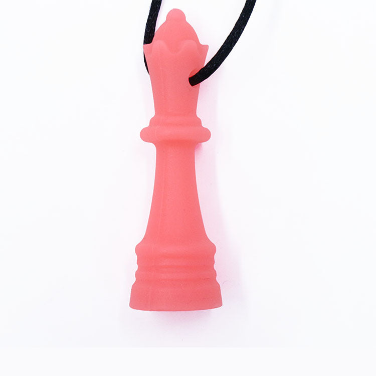 Silicone Teething Toy Crown Chess Piece Baby Teether 12